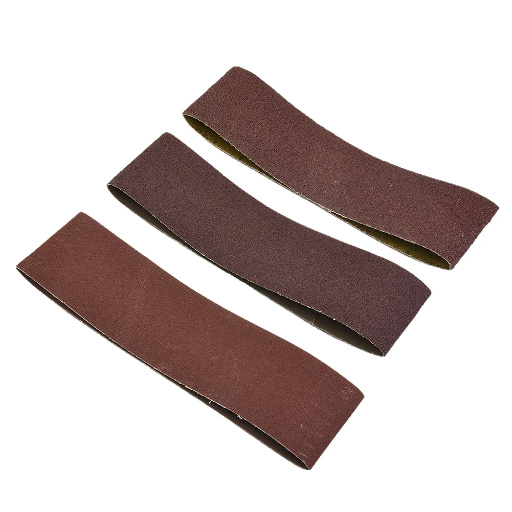 High Performance Abrasive Belt Set 3pcs of 76x533mm / 3x21 Inches Grit 40/80/120 Perfect for Grinding and Polishing
High Performance Abrasive Belt Set 3pcs of 76x533mm / 3x21 Inches Grit 40/80/120 Perfect for Grinding and Polishing