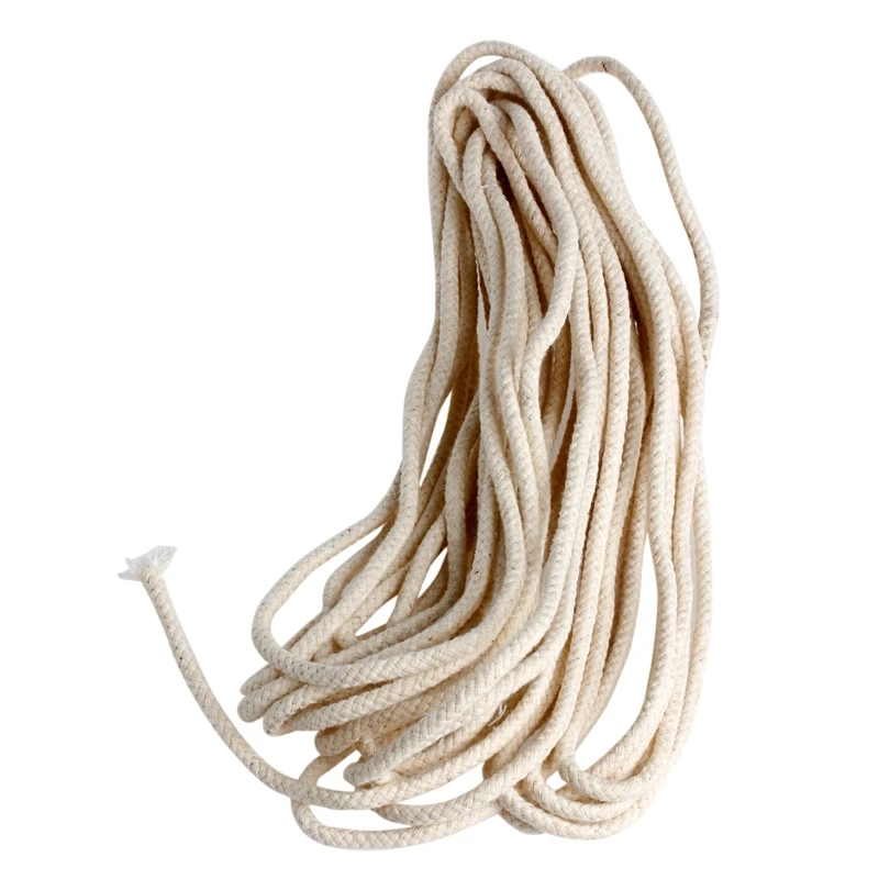 J2FB 10M (33 ft) Braided Cotton Core Candle Making Wick For Oil Or Kerosene Lamps 4mm
J2FB 10M (33 ft) Braided Cotton Core Candle Making Wick For Oil Or Kerosene Lamps 4mm