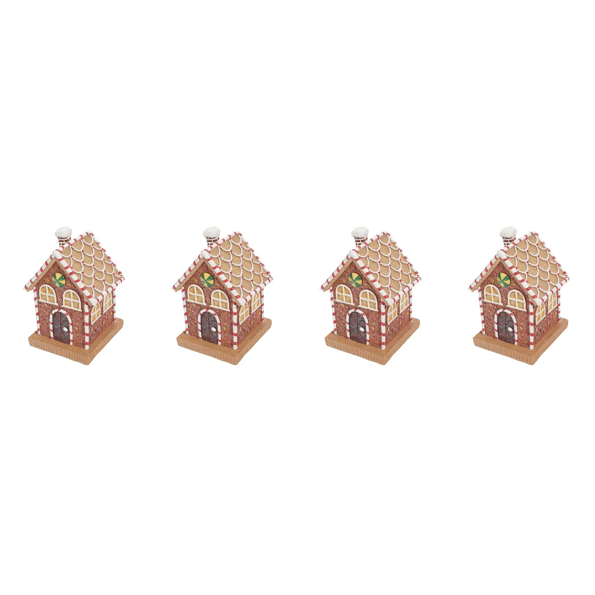 4pcs Light Up Gingerbread House Christmas Holiday Figurines Gingerbread House Figurine
4pcs Light Up Gingerbread House Christmas Holiday Figurines Gingerbread House Figurine