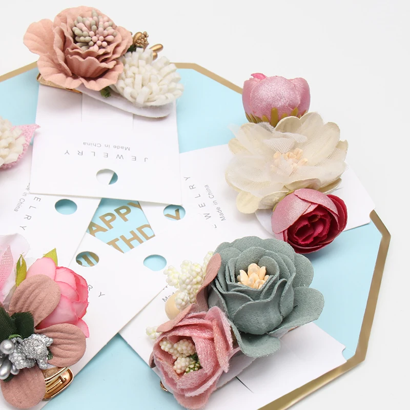 Floral Hair Clips Baby Headbands Artificial Handmade Princess Barrette Women Bride Wedding Party Decor Hairpins Hair Accessories
Floral Hair Clips Baby Headbands Artificial Handmade Princess Barrette Women Bride Wedding Party Decor Hairpins Hair Accessories