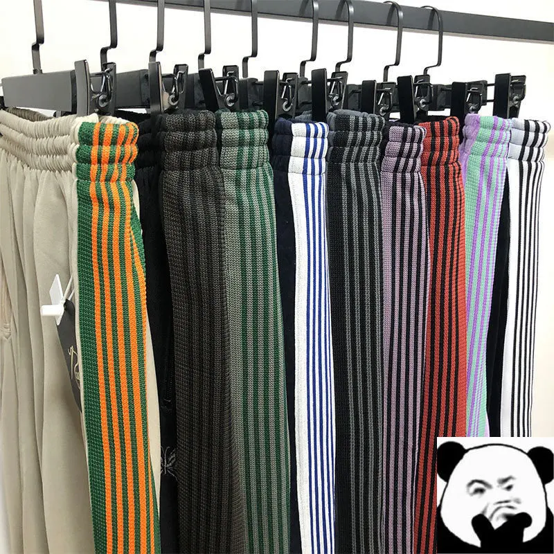 2023ss Men Women 1:1 High Quality Multi Embroidered Butterfly Stripe Needles Pants AWGE Trousers Multicolor Needles Sport Pant
2023ss Men Women 1:1 High Quality Multi Embroidered Butterfly Stripe Needles Pants AWGE Trousers Multicolor Needles Sport Pant
