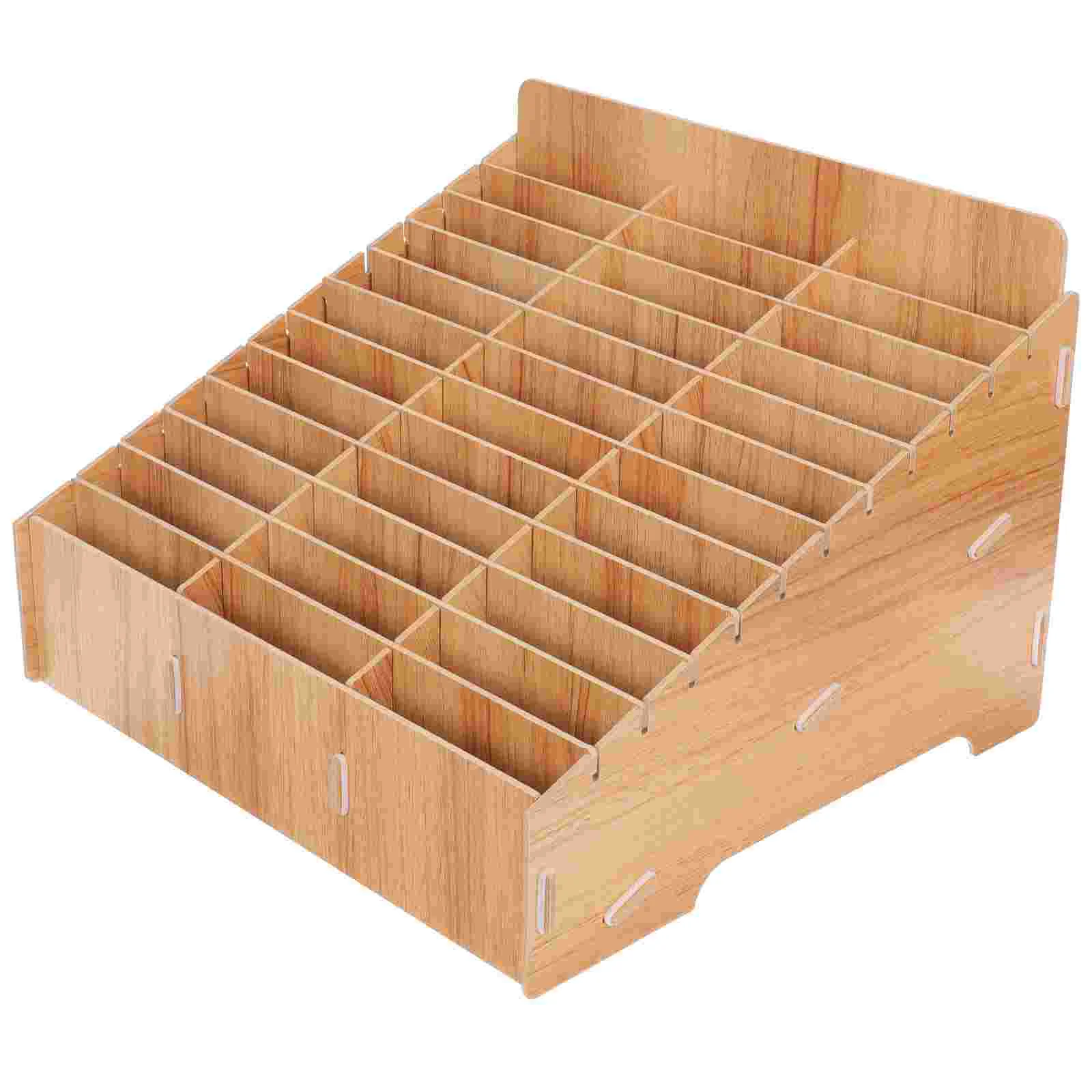 Mobile Phone Storage Box Multi-grid Container Cellphone Holder Classroom Desktop Case Containers Wooden Organizer
Mobile Phone Storage Box Multi-grid Container Cellphone Holder Classroom Desktop Case Containers Wooden Organizer