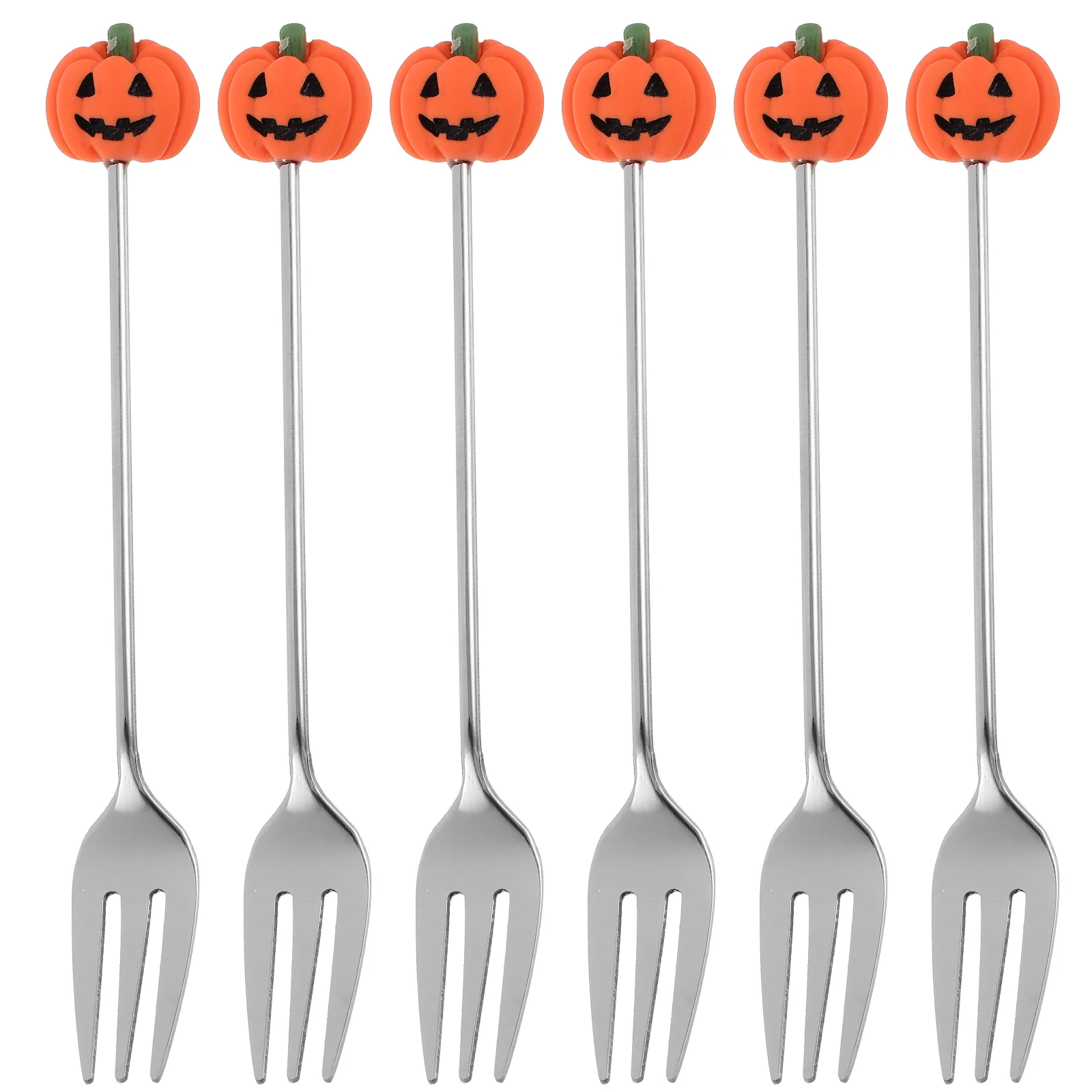 6pcs Halloween Forks Pumpkin Stainless Steel Forks Cake Forks Pumpkin Forks Halloween Cutlery Spoon
6pcs Halloween Forks Pumpkin Stainless Steel Forks Cake Forks Pumpkin Forks Halloween Cutlery Spoon