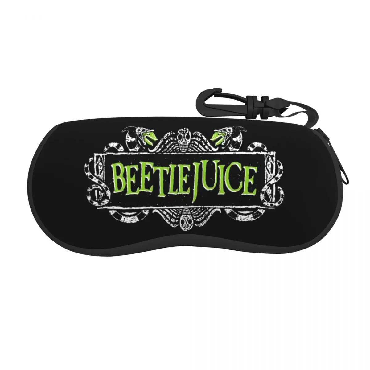 Tim Burton Horror Movie Sunglasses Soft Case Neoprene Zipper Beetlejuice Shell Eyeglass Case Custom Protective Box For Glasses
Tim Burton Horror Movie Sunglasses Soft Case Neoprene Zipper Beetlejuice Shell Eyeglass Case Custom Protective Box For Glasses