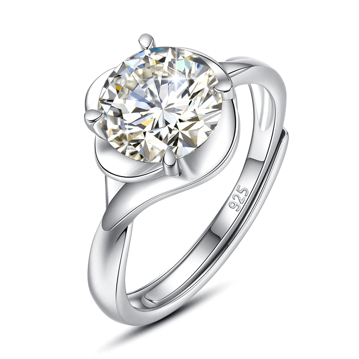 Madison Audury 1.2ct/2ct Moissanite Rings For Women 925 Silver Adjustable Size Wedding Dating Love Ring Trendy Jewelry 2022 New
Madison Audury 1.2ct/2ct Moissanite Rings For Women 925 Silver Adjustable Size Wedding Dating Love Ring Trendy Jewelry 2022 New