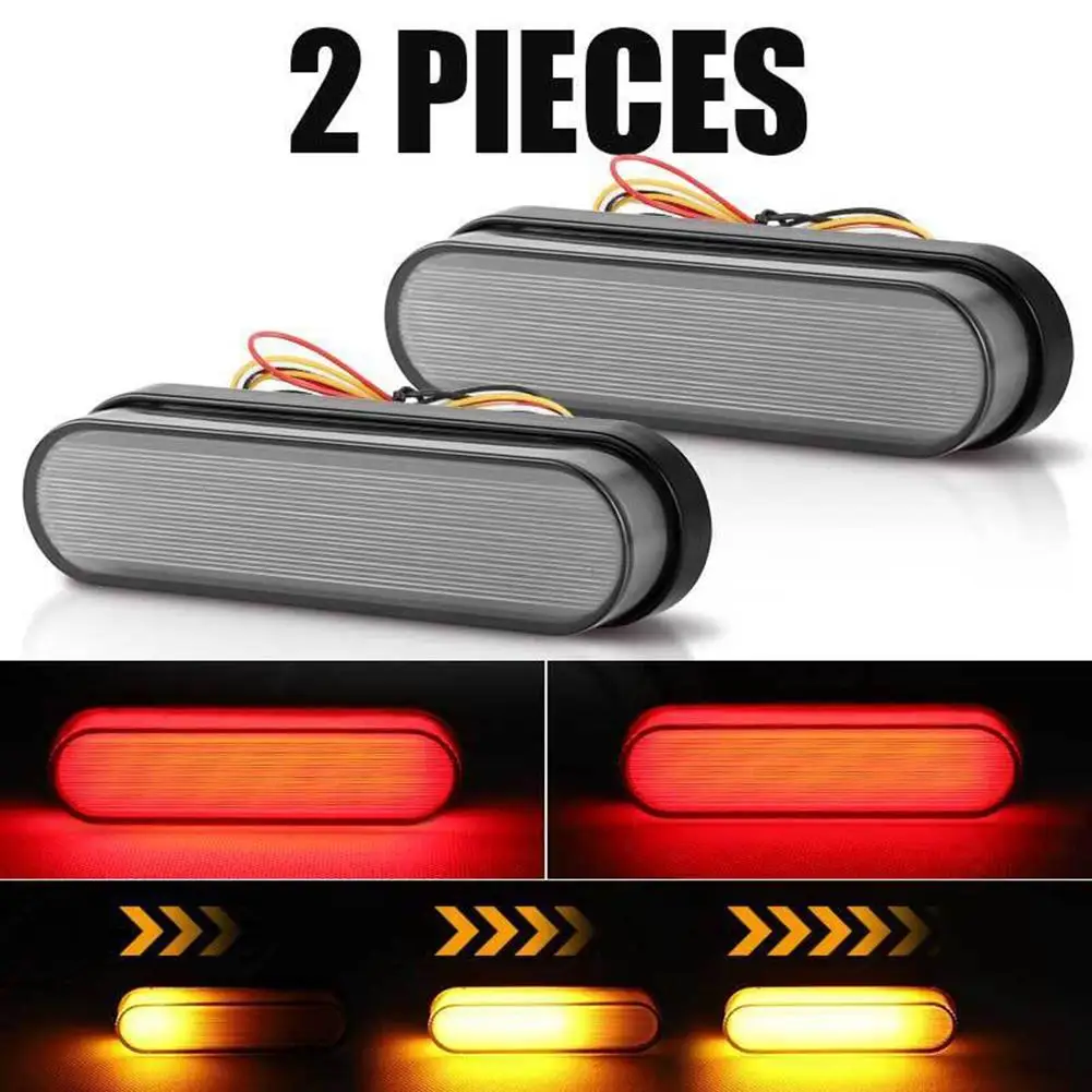 1 Pair 34led Bi-color 3 In 1 Guide Light Trailer Truck Brake Flowing Drl Light Turn Signal Waterproof Indicator Dropship
1 Pair 34led Bi-color 3 In 1 Guide Light Trailer Truck Brake Flowing Drl Light Turn Signal Waterproof Indicator Dropship