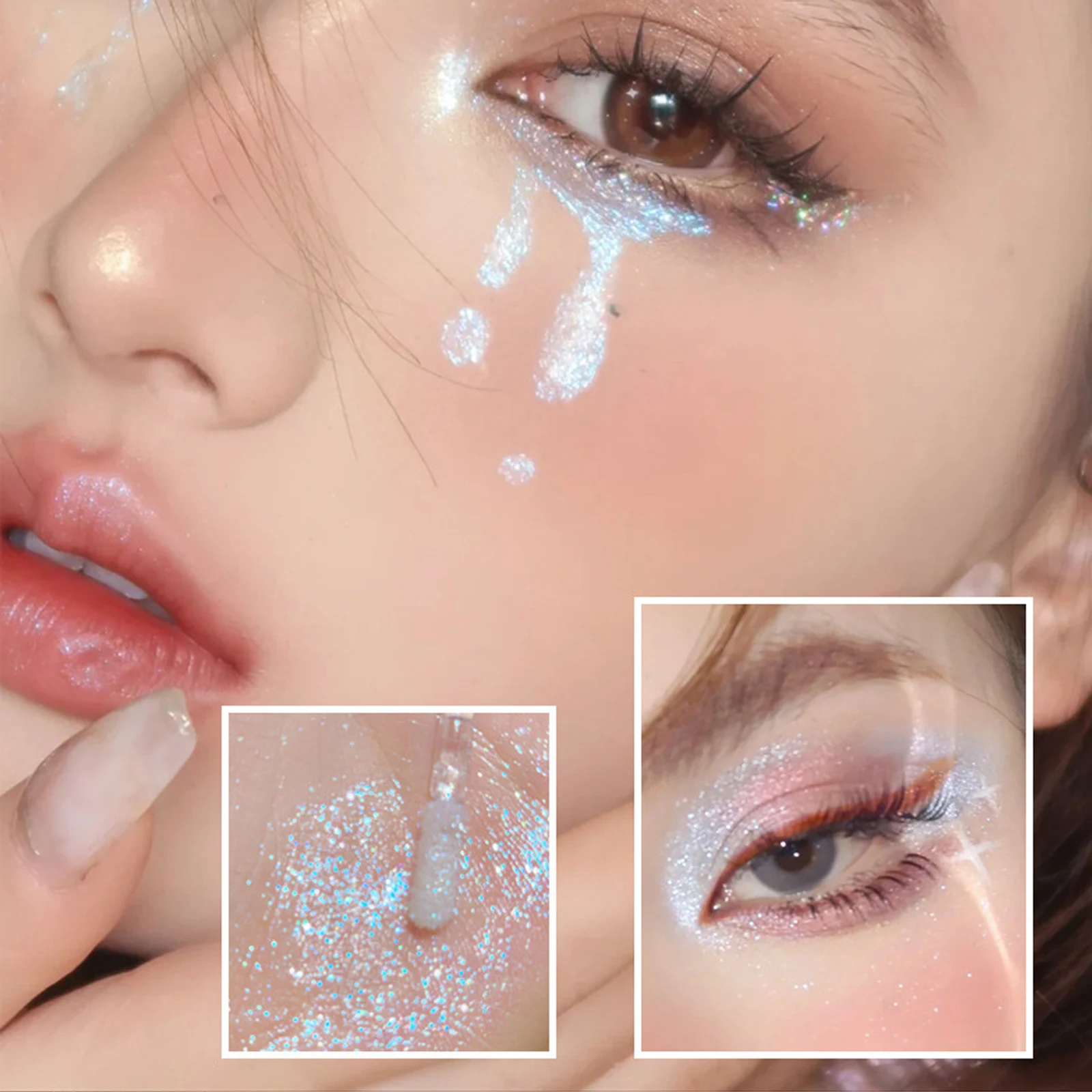 Подводка для глаз блестящая, водостойкая, с жемчугом
Подводка для глаз блестящая, водостойкая, с жемчугом