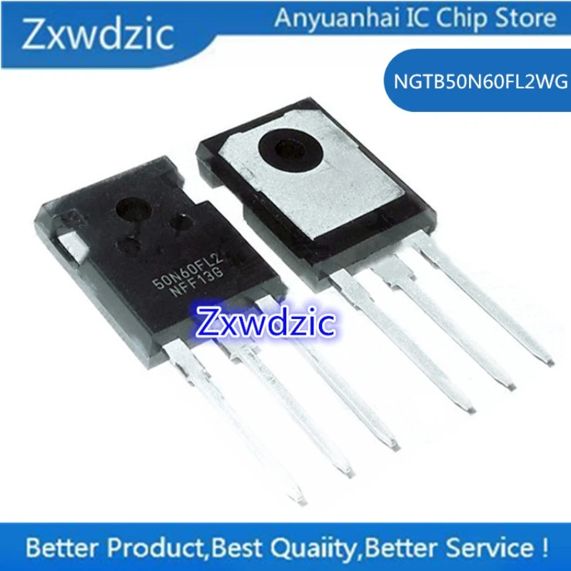 10pcs New Original NGTB50N60FL2WG 50N60FL TO-247 IGBT Transistor 600V 50A
10pcs New Original NGTB50N60FL2WG 50N60FL TO-247 IGBT Transistor 600V 50A