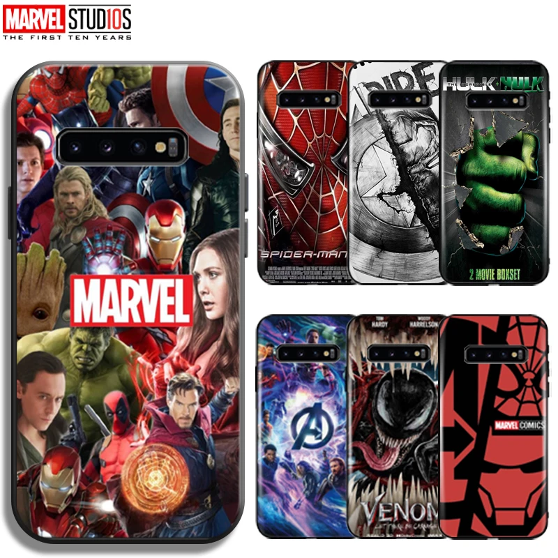 Marvel Avengers Phone Case For Samsung Galaxy S10 5G S10e S10 Plus Silicone Cover Black Carcasa Soft TPU Funda Coque
Marvel Avengers Phone Case For Samsung Galaxy S10 5G S10e S10 Plus Silicone Cover Black Carcasa Soft TPU Funda Coque