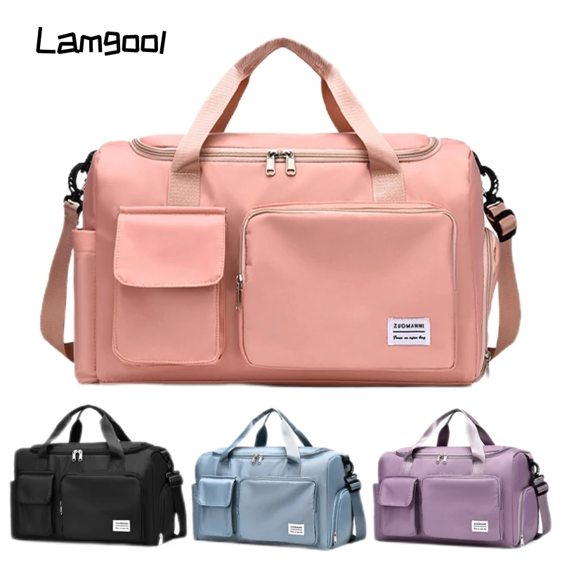 Travel Bag Luggage Handbag Women Shoulder Bag Large Capacity Outdoor Waterproof Nylon Sports Gym Bag Female Crossbody Bag Hot
Travel Bag Luggage Handbag Women Shoulder Bag Large Capacity Outdoor Waterproof Nylon Sports Gym Bag Female Crossbody Bag Hot