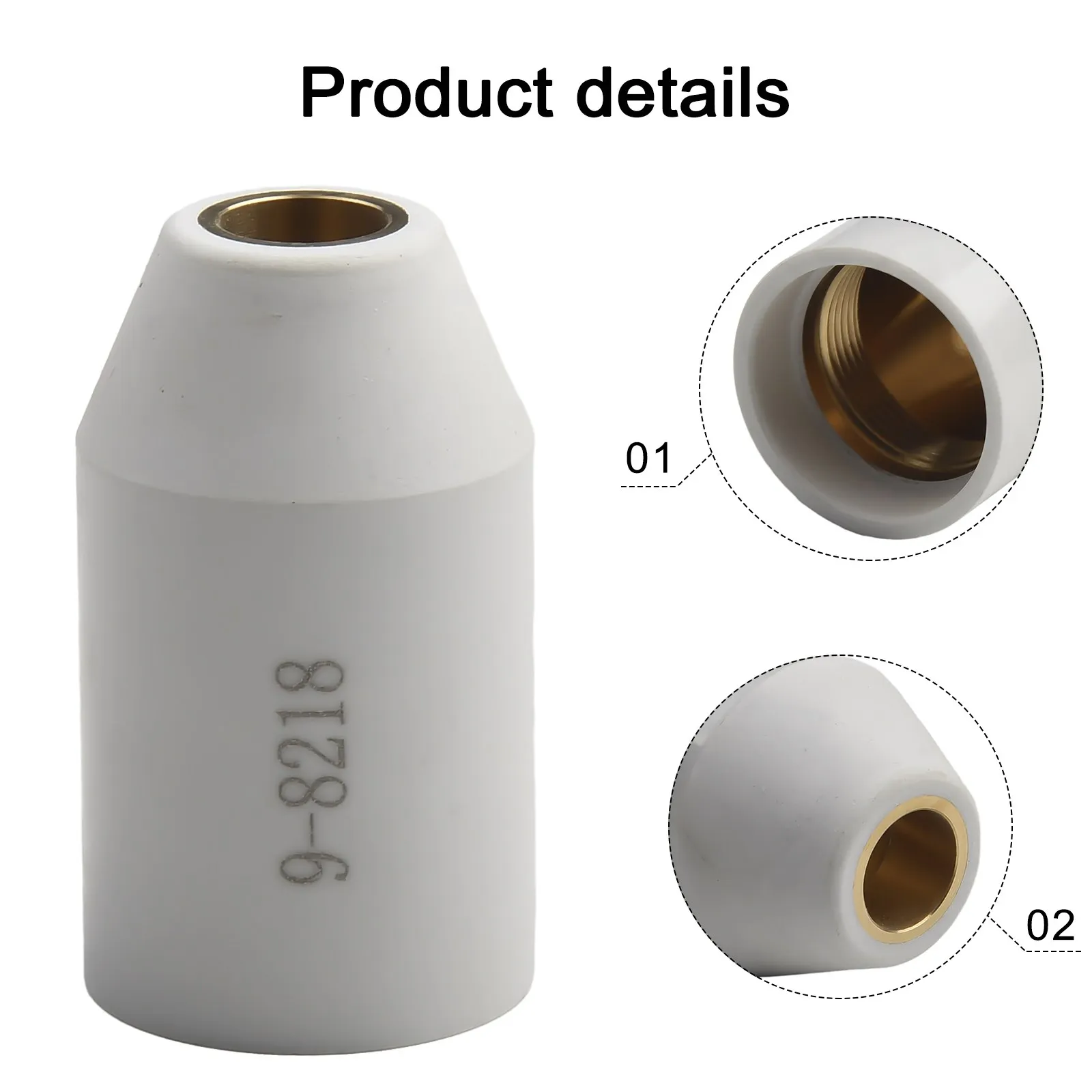 Cutting Torch Shielding Cup High Quality WS 9 8218 9 8251 Plasma Torch Shield Cup Standoff for SL60 SL100 Pack of 2
Cutting Torch Shielding Cup High Quality WS 9 8218 9 8251 Plasma Torch Shield Cup Standoff for SL60 SL100 Pack of 2