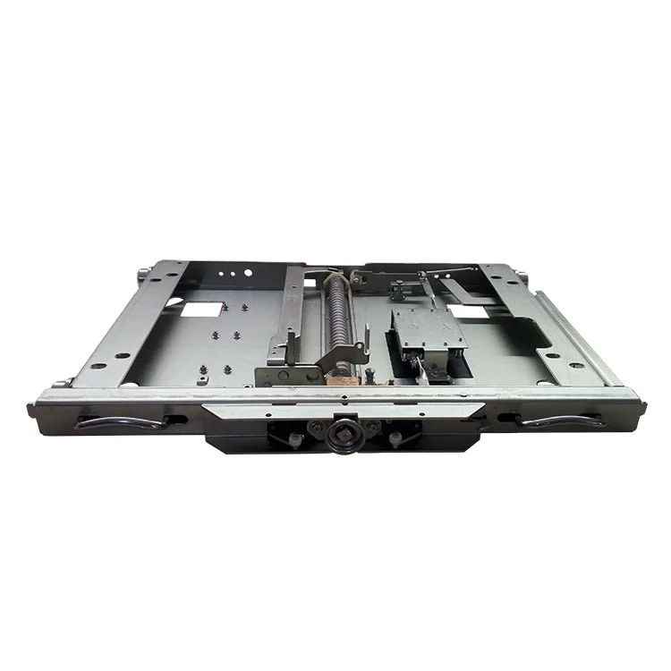 DPC-4-800 VCB use trolley chasis truck manual handcart for withdrawable vacuum circuit breaker 
DPC-4-800 VCB use trolley chasis truck manual handcart for withdrawable vacuum circuit breaker