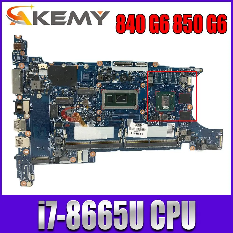 For HP 840 G6 15U G6 850 G6 HSN-I24C Laptop motherboard L62755-601 6050A3022501-MB-A01 w/ i7-8665U 216-0923010 DDR4 100% test ok
For HP 840 G6 15U G6 850 G6 HSN-I24C Laptop motherboard L62755-601 6050A3022501-MB-A01 w/ i7-8665U 216-0923010 DDR4 100% test ok