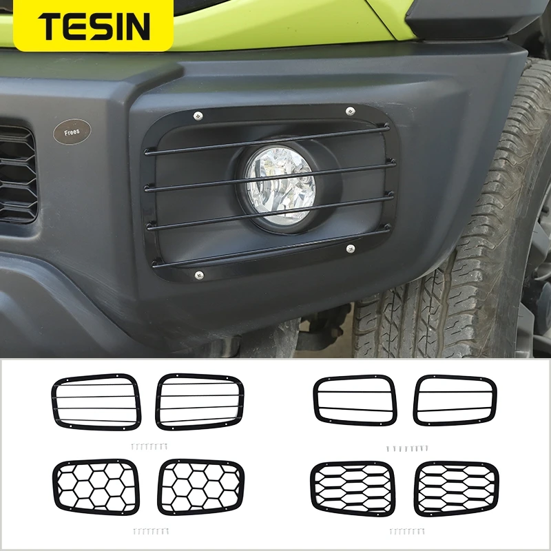 TESIN Lamp Hoods For Suzuki Jimny JB74 Car Front Fog Light Lamp Decoration Cover Guards Accessories For Suzuki Jimny 2019-2022
TESIN Lamp Hoods For Suzuki Jimny JB74 Car Front Fog Light Lamp Decoration Cover Guards Accessories For Suzuki Jimny 2019-2022