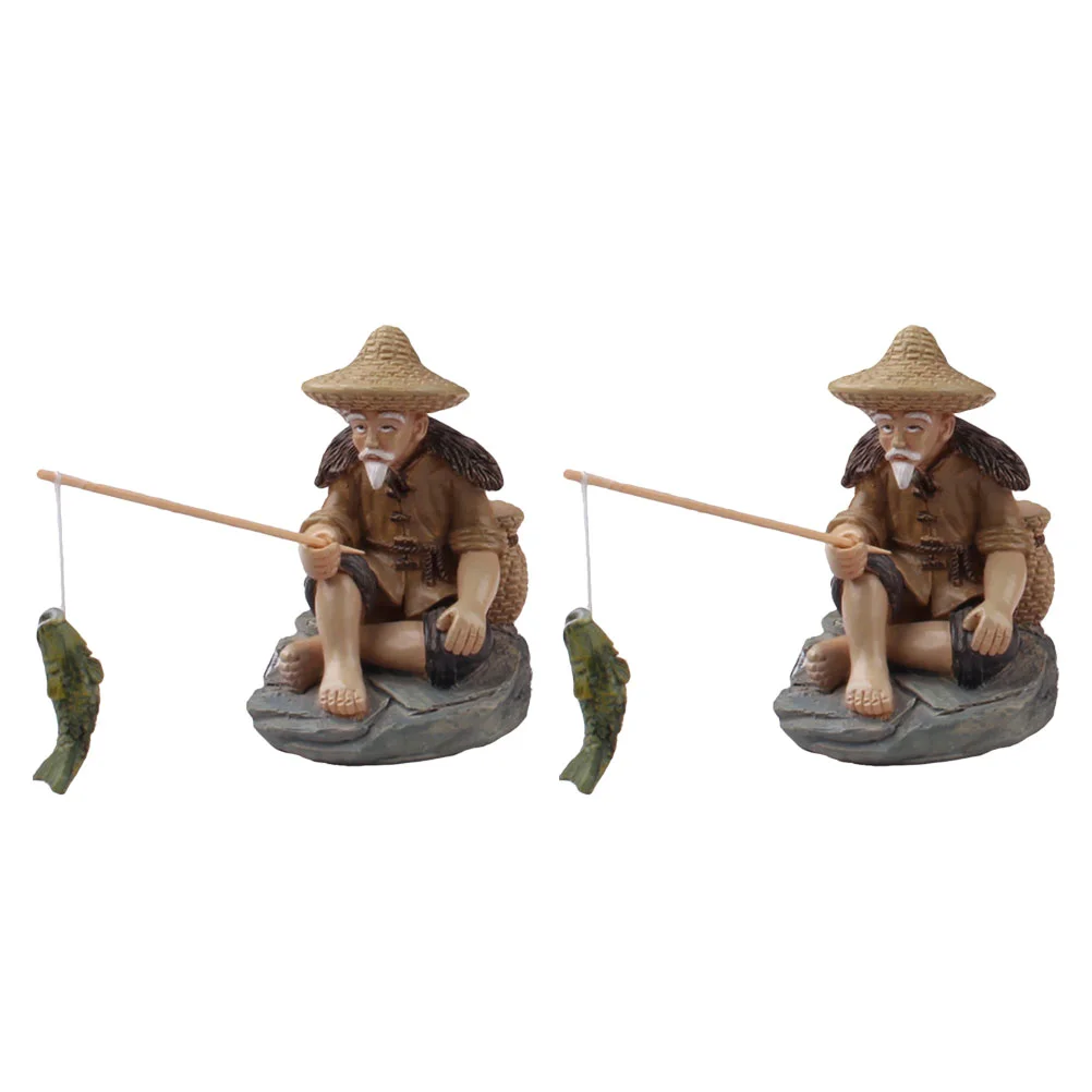 Fisherman Ornament Figure Landscape Figurine Decor Terrarium Fish Tank Aquarium Mini Sand Miniature Model Garden Micro Old Pot
Fisherman Ornament Figure Landscape Figurine Decor Terrarium Fish Tank Aquarium Mini Sand Miniature Model Garden Micro Old Pot