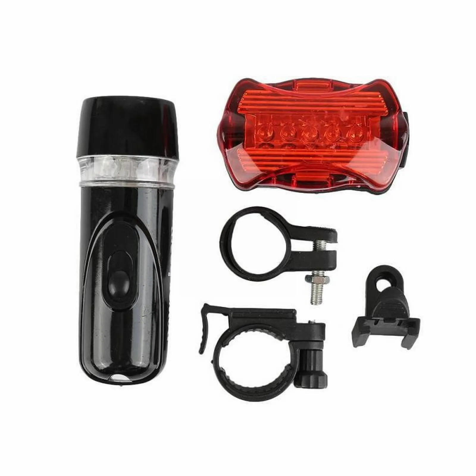 Waterproof Bicycle Lighting Front Light 5 LEDs Flashlight For Bike Headlamp Torch Headlight Rear Lights Set Cycle Accessories 
Waterproof Bicycle Lighting Front Light 5 LEDs Flashlight For Bike Headlamp Torch Headlight Rear Lights Set Cycle Accessories