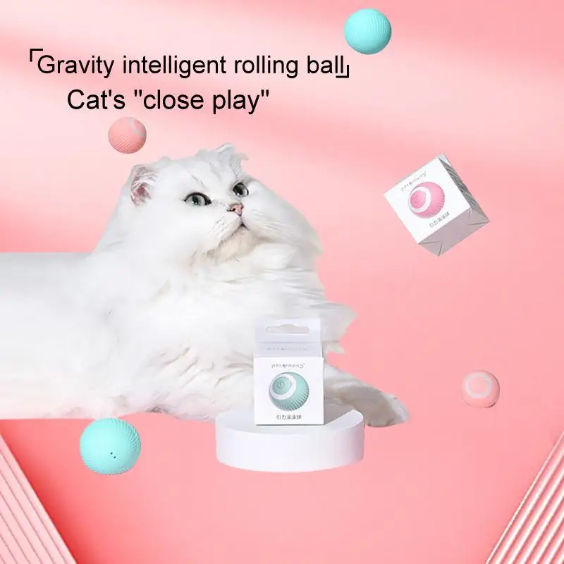 Ultimate Pet Supplies: Gravity Smart Rolling Ball - The Perfect Durable Self-Entertainment Cat Toy with Catnip
Ultimate Pet Supplies: Gravity Smart Rolling Ball - The Perfect Durable Self-Entertainment Cat Toy with Catnip