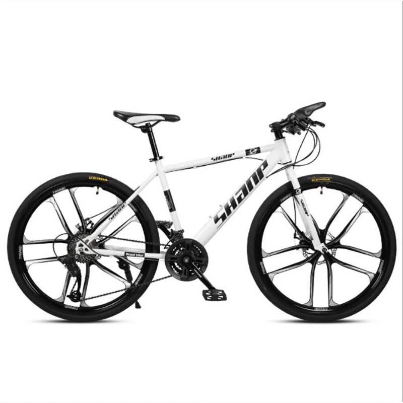 

Горный велосипед для взрослых мужчин и женщин, колеса 26 дюймов, 21 скорость, двойной дисковый тормоз, рама из высокоуглеродистой стали, для пересеченной местности
