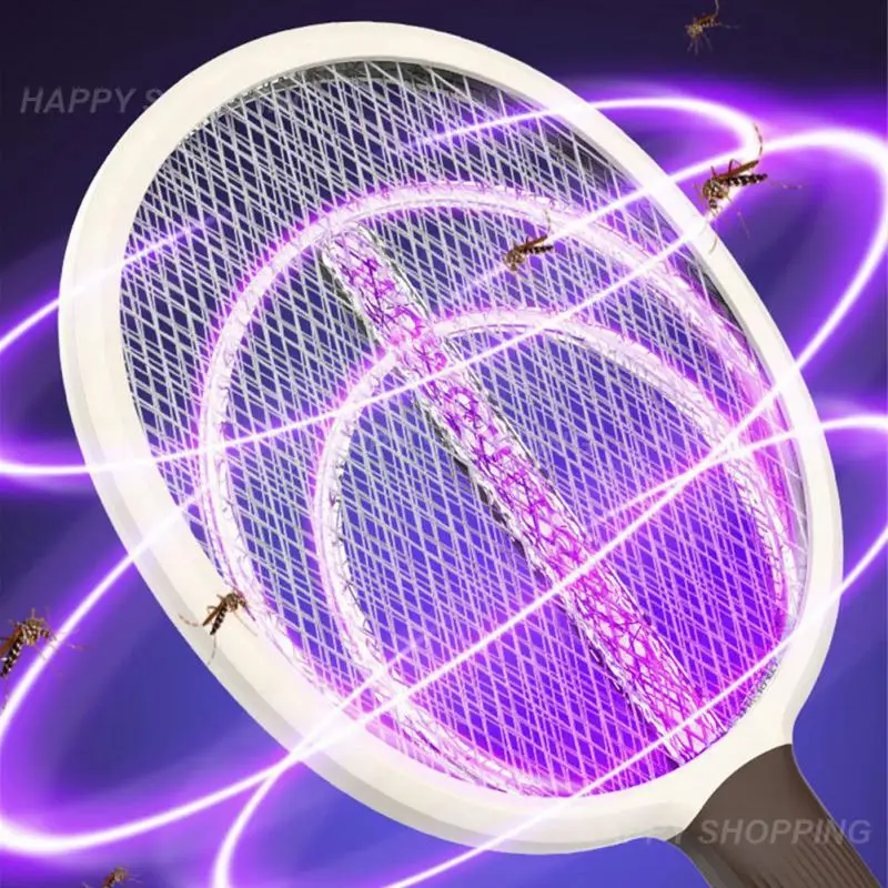 

Mosquito Killer Lamp Electric Mosquito Swatter Usb Charging Deformation Resistance Safety No Leakage Mosquito Killer Racket
