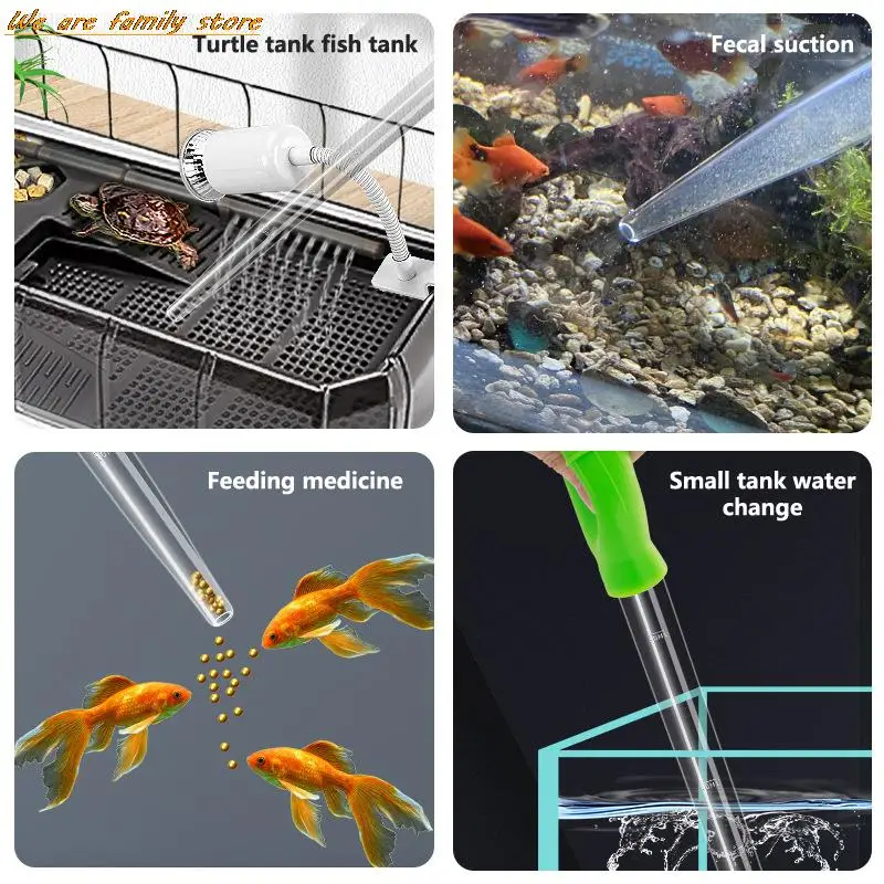 NEW Aquarium straw cleaning manure suction device fish tank straw cleaning tool manual mini straw filter pump cleaning tool
NEW Aquarium straw cleaning manure suction device fish tank straw cleaning tool manual mini straw filter pump cleaning tool