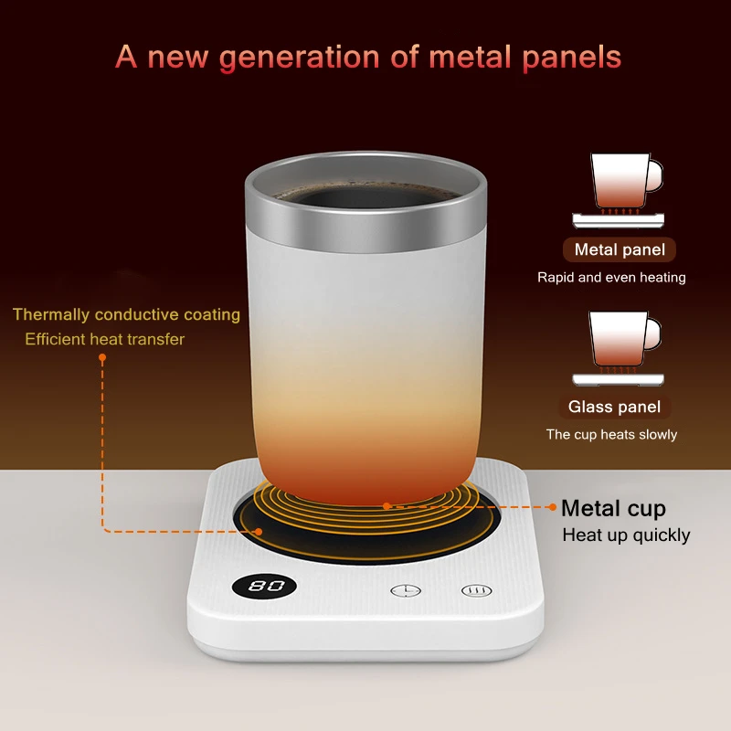 18W/50HZ Tea Pot Warmer Usb Coffee Coasters Milk Heating Base Mug Electric Stove Cup With Heater 45/55/65/80 Degree Portable Pad
18W/50HZ Tea Pot Warmer Usb Coffee Coasters Milk Heating Base Mug Electric Stove Cup With Heater 45/55/65/80 Degree Portable Pad