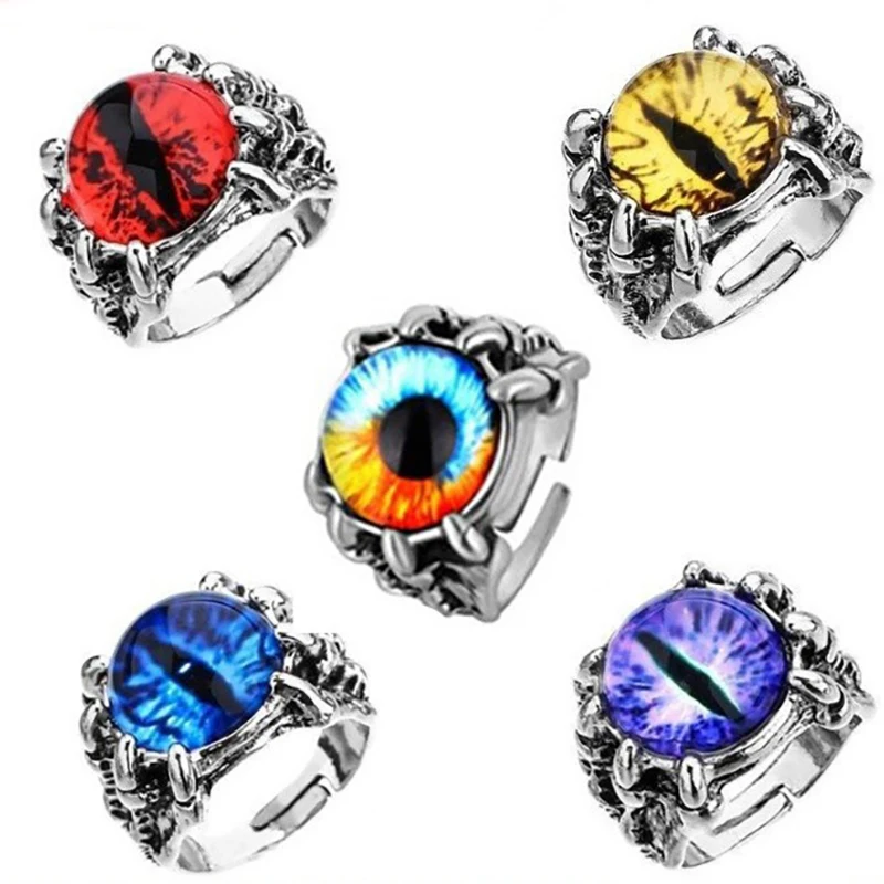 Salonfang 2023 New Retro Jewelry Rings Gothic Rings Unisex Punk Skull Rock Hip Hop Adjustable Gift Jewelry Evil Eye/Dragon Claw
Salonfang 2023 New Retro Jewelry Rings Gothic Rings Unisex Punk Skull Rock Hip Hop Adjustable Gift Jewelry Evil Eye/Dragon Claw
