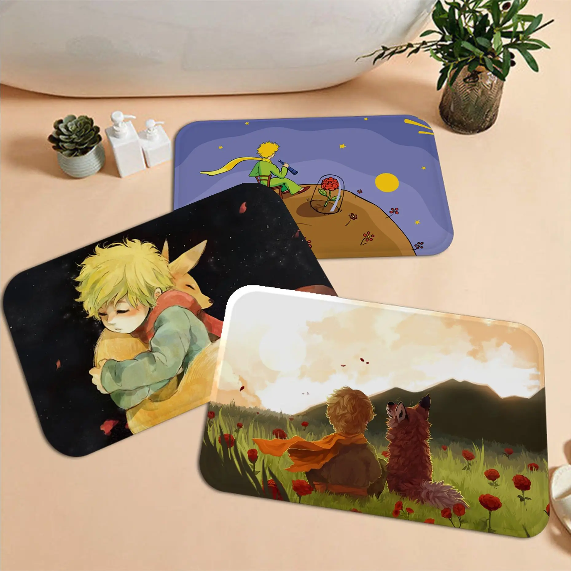 The Little Prince and The Fox Floor Carpet INS Style Soft Bedroom Floor House Laundry Room Mat Anti-skid Bedside Mats
The Little Prince and The Fox Floor Carpet INS Style Soft Bedroom Floor House Laundry Room Mat Anti-skid Bedside Mats