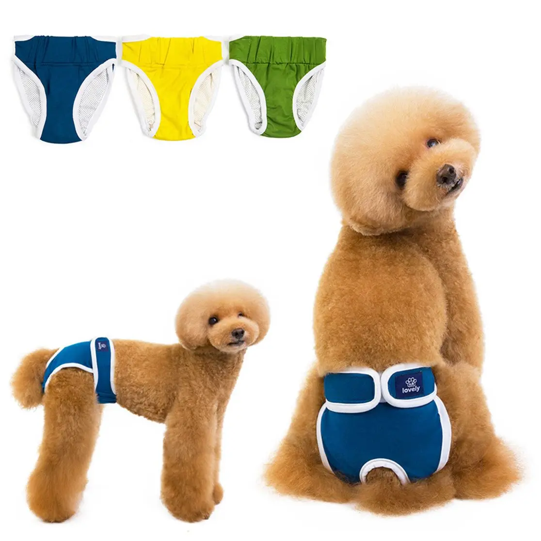 Breathable for Small,Medium,Large Dog Washable Dog Diapers Dog Sanitary Briefs Pet Underwear Dog Physiological Pants
Breathable for Small,Medium,Large Dog Washable Dog Diapers Dog Sanitary Briefs Pet Underwear Dog Physiological Pants