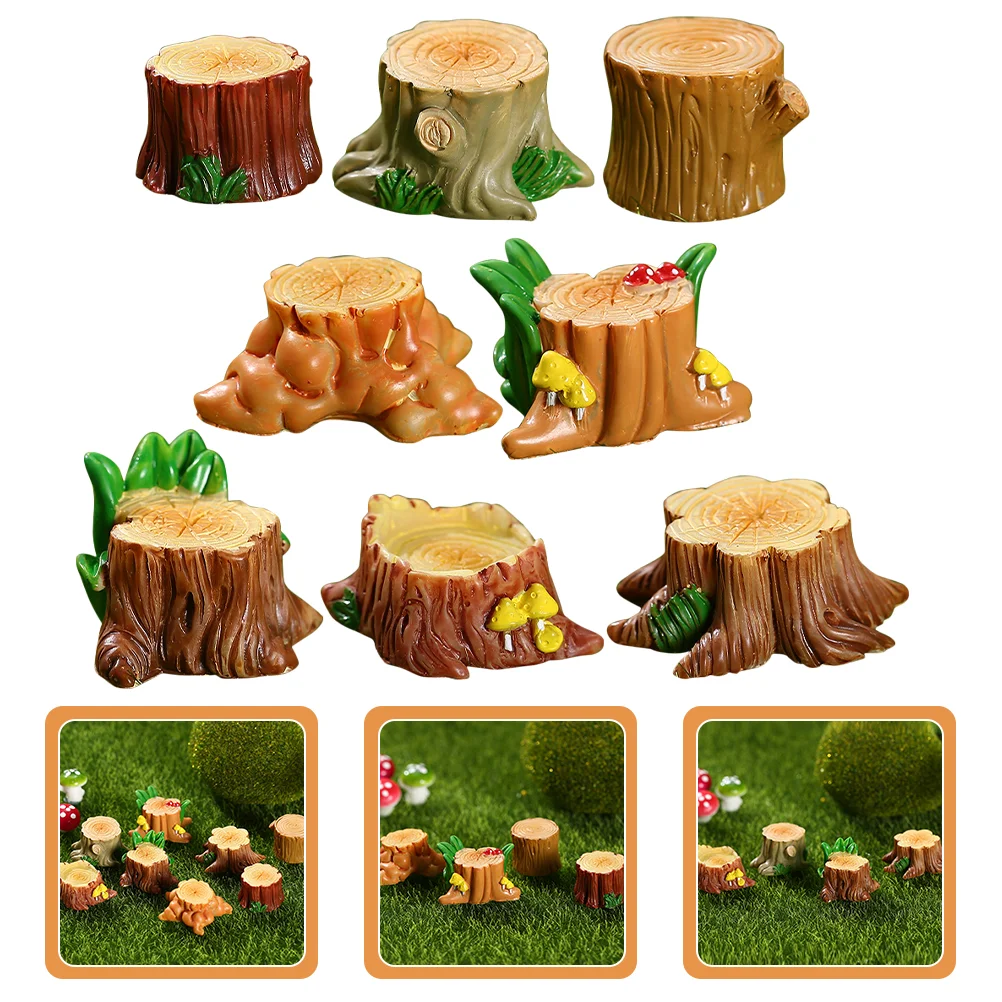 Tree Stump Decor Garden Fairy Accessories Landscape Mini Miniature Trunk Micro Model Decoration Statue Figurines Bonsai
Tree Stump Decor Garden Fairy Accessories Landscape Mini Miniature Trunk Micro Model Decoration Statue Figurines Bonsai