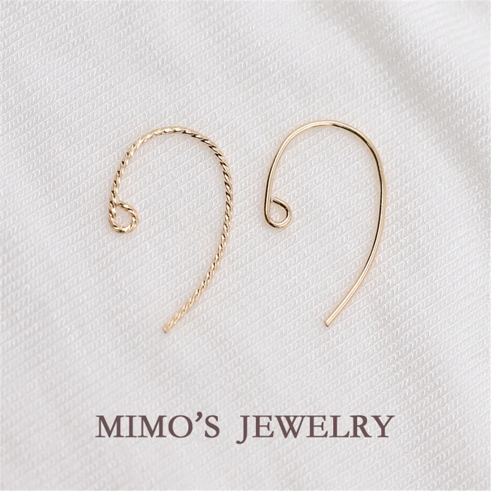 USA 14K Gold Filled 9 - line smooth ear hook French batch flower earrings DIY accessories
USA 14K Gold Filled 9 - line smooth ear hook French batch flower earrings DIY accessories