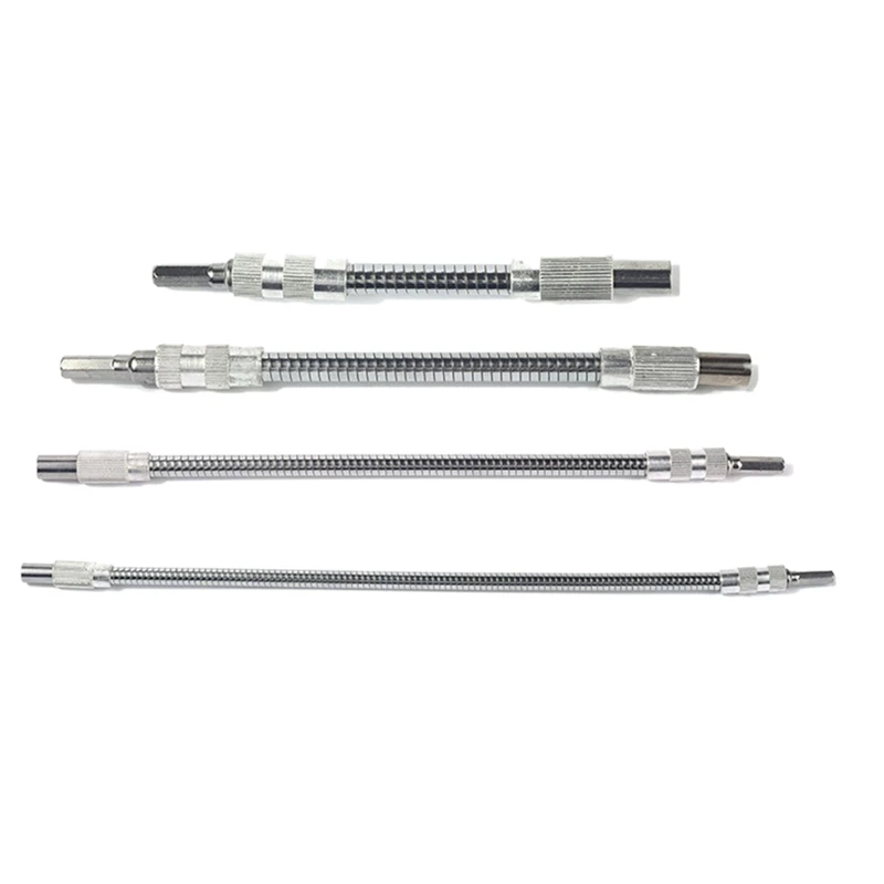 1/4 Inch 150/200/300/400Mm Universal Soft Shaft Batch Head For Electric Drill Bit Holder Flexible Hex Shank Extension
1/4 Inch 150/200/300/400Mm Universal Soft Shaft Batch Head For Electric Drill Bit Holder Flexible Hex Shank Extension