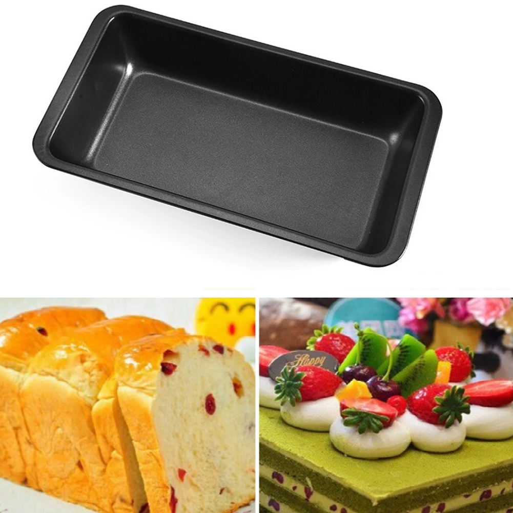 Carbon Steel Baking Pan Loaf Pan Rectangle Non-Stick Bread Cake Oven Mold Tray Mould Tin Bakeware DIY Baking Mold Tools
Carbon Steel Baking Pan Loaf Pan Rectangle Non-Stick Bread Cake Oven Mold Tray Mould Tin Bakeware DIY Baking Mold Tools