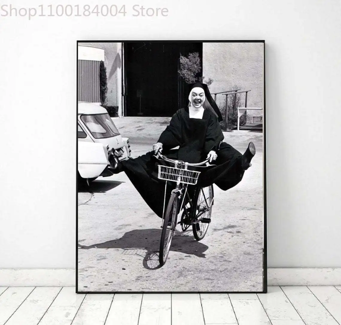 Smoking Nuns Prints Vintage Photo Black and White Poster Cigarette Funny Wall Art Painting Canvas Home Decor Picture Weird Room
Smoking Nuns Prints Vintage Photo Black and White Poster Cigarette Funny Wall Art Painting Canvas Home Decor Picture Weird Room