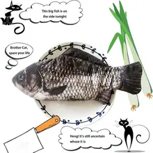 Carp Pen Bag Organizer Realistic Fish Shape Pouch Pencil Case with Zipper Makeup Pouch Funny Handbag Stationery School Supplies