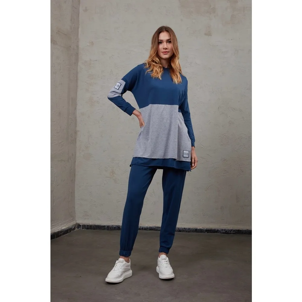 Dorlie Navy S-19184 Dorlie Fine Cotton Double Color Long Bottom Top Tunic Pants Tracksuit Suit
Dorlie Navy S-19184 Dorlie Fine Cotton Double Color Long Bottom Top Tunic Pants Tracksuit Suit