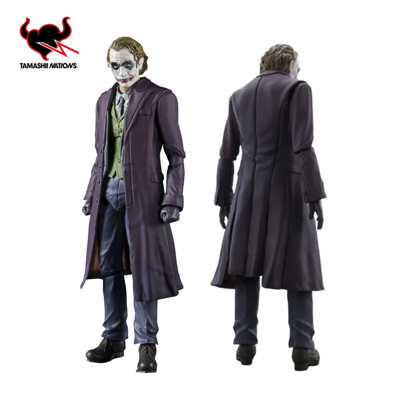 

Tamashi Nations -DC Anime Figure Marvel Bandai S.H. Figuarts The Joker Batman:The Dark Knight Action Figure model toys