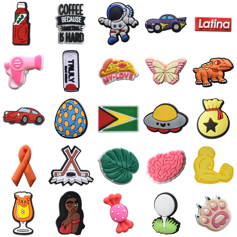 Gifts Women Charm Shoe Charms Shoes Accessories Set Jeans Para Pins Men Decorations for Crocs Wholesale Bulk Girl Boy Packs Kids
Gifts Women Charm Shoe Charms Shoes Accessories Set Jeans Para Pins Men Decorations for Crocs Wholesale Bulk Girl Boy Packs Kids