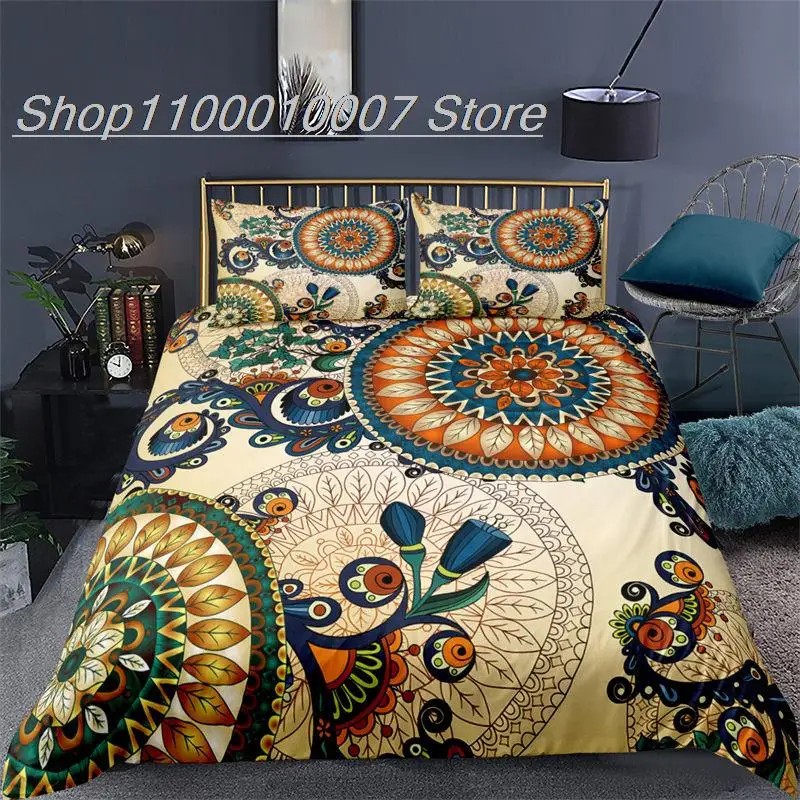 Mandala Bedding Set Queen Size Bohemian Style Floral Print Duvet Cover With Pillowcases For Kids Girls Adults Bedroom Decorative
Mandala Bedding Set Queen Size Bohemian Style Floral Print Duvet Cover With Pillowcases For Kids Girls Adults Bedroom Decorative