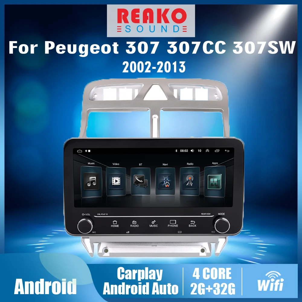 2 din 10,25 Android для Peugeot 307 307CC 307SW 2002-2013 Автомобильный мультимедийный видеоплеер аудио FM BT GPS-навигатор
2 din 10,25 Android для Peugeot 307 307CC 307SW 2002-2013 Автомобильный мультимедийный видеоплеер аудио FM BT GPS-навигатор