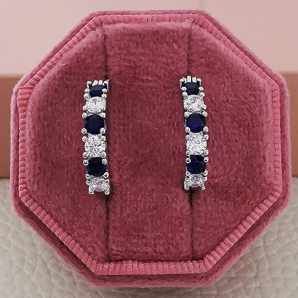 2022 New Zircon Ring Earrings Inlaid with Blue Red Green Purple Minority Design Jewelry Wholesale Bride Wedding Party Jewelry
2022 New Zircon Ring Earrings Inlaid with Blue Red Green Purple Minority Design Jewelry Wholesale Bride Wedding Party Jewelry