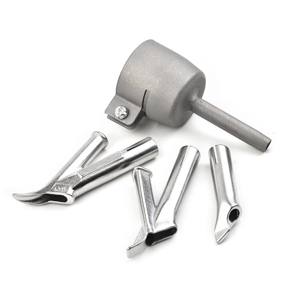4Pcs/Set Welding Nozzles For Vinyl PVC Plastic Hot Air Blower Triangle Speed Nozzle 5Mm Round Welding Head Alloy
4Pcs/Set Welding Nozzles For Vinyl PVC Plastic Hot Air Blower Triangle Speed Nozzle 5Mm Round Welding Head Alloy