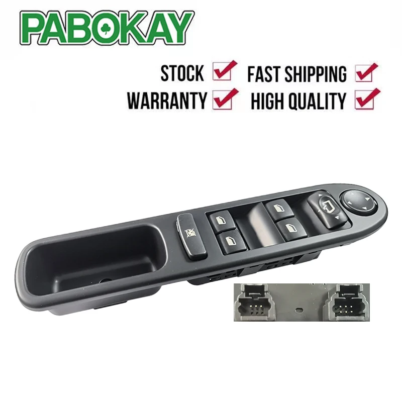 6554.KT для 03-2007 Peugeot 307 Электрический переключатель управления окном, новый 6554KT
6554.KT для 03-2007 Peugeot 307 Электрический переключатель управления окном, новый 6554KT