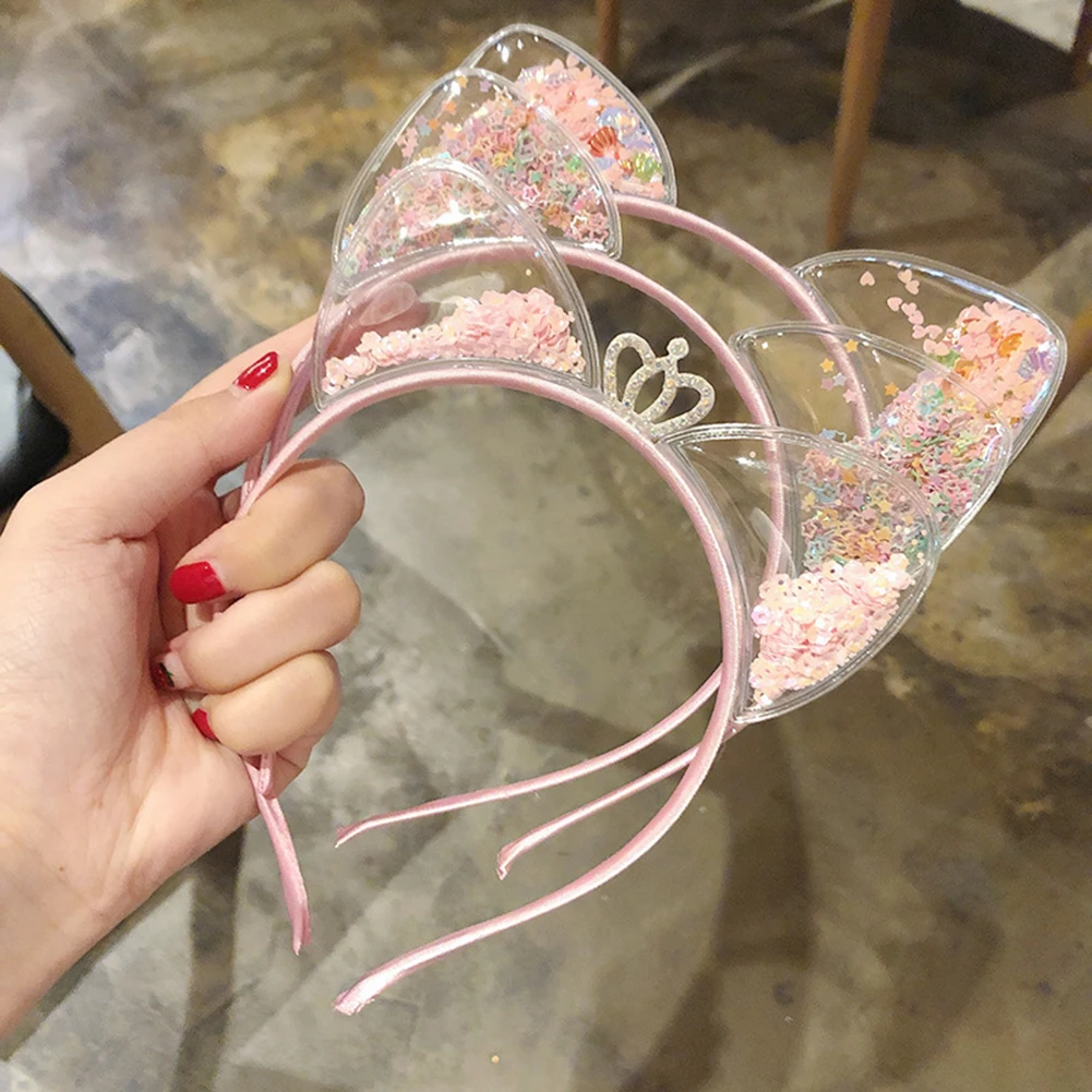 1Pcs Cute Cat Ears Headband Baby Girls Hairband Kids Girls Shining Crown Princess Korean Headband Sweet Hair Ornament Headband
1Pcs Cute Cat Ears Headband Baby Girls Hairband Kids Girls Shining Crown Princess Korean Headband Sweet Hair Ornament Headband