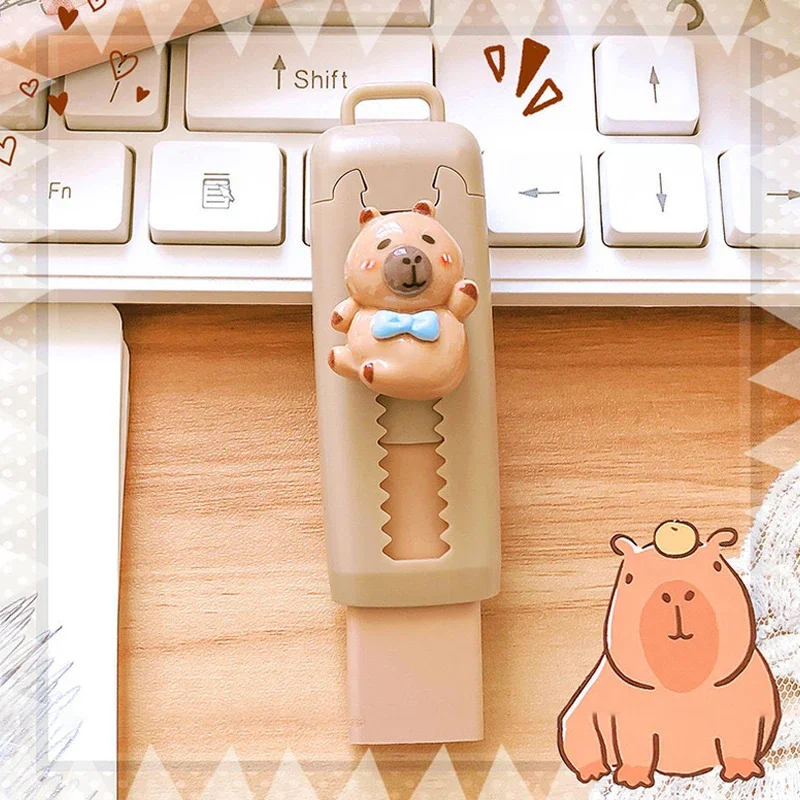 Kawaii Push Pull Капибара ластик
Kawaii Push Pull Капибара ластик