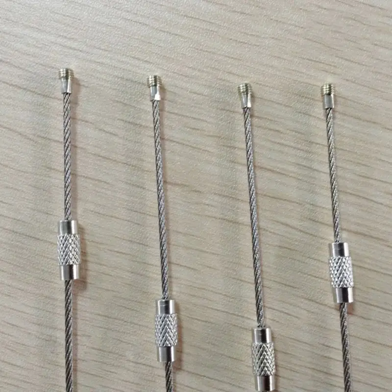 Кольца для брелоков M6CC, карабин, кабель с резьбой, Проволочная веревка для брелоков, для походов на открытом воздухе
Кольца для брелоков M6CC, карабин, кабель с резьбой, Проволочная веревка для брелоков, для походов на открытом воздухе