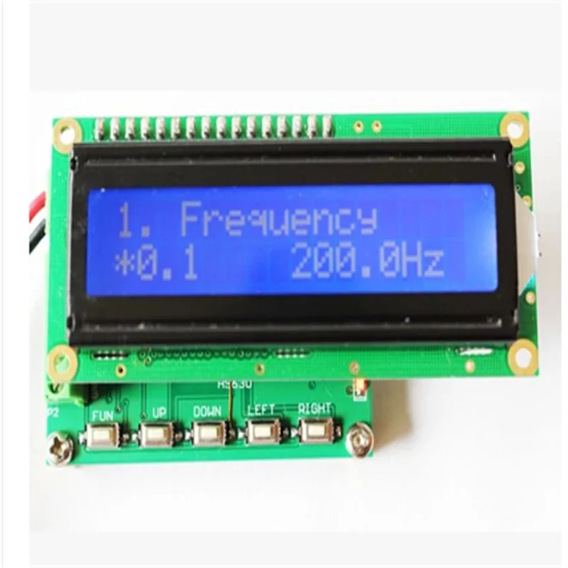 Трехфазный генератор синусоидальных сигналов, Фаза регулируется от 0 до 360 градусов 1,00 ~ 200 кГц, измеритель частоты