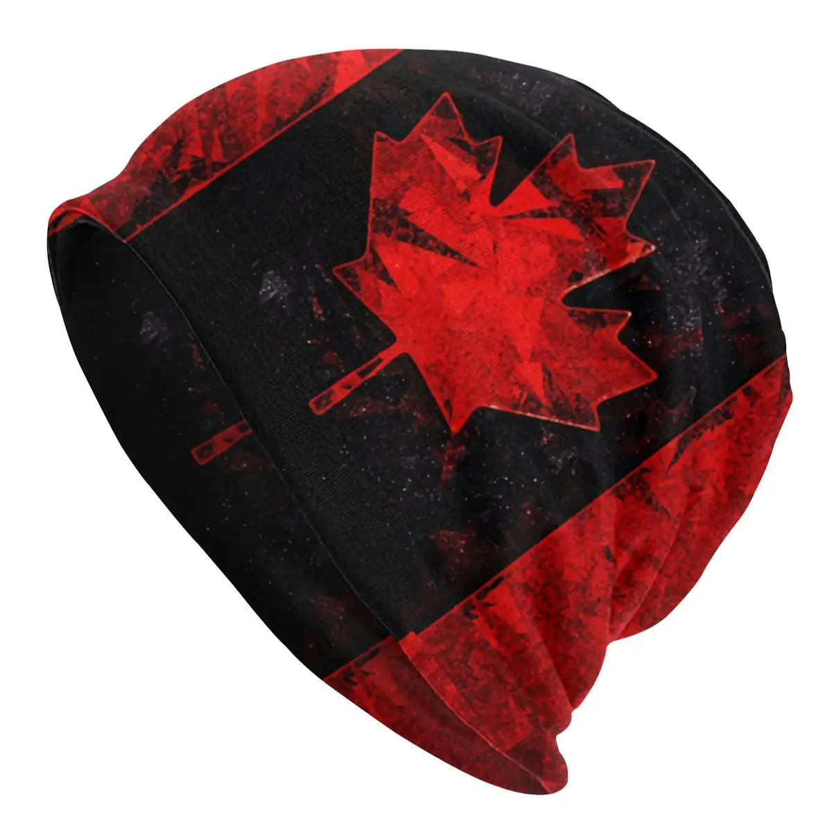 

Canada Flag Beanie Cap Unisex Winter Warm Bonnet Homme Knitting Hats Men Women Outdoor Canadian Patriotic Skullies Beanies Hat
