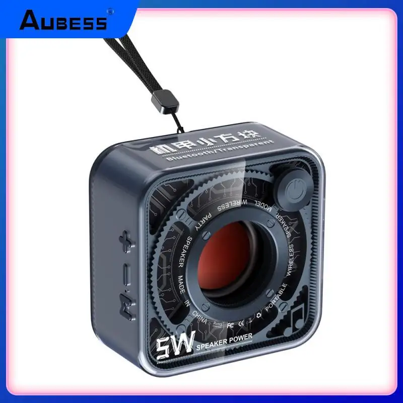 Subwoofer Portable 5w Speaker New Music Surroundmecha Wind Player Wireless Audio Music Player Outdoor Mini
Subwoofer Portable 5w Speaker New Music Surroundmecha Wind Player Wireless Audio Music Player Outdoor Mini