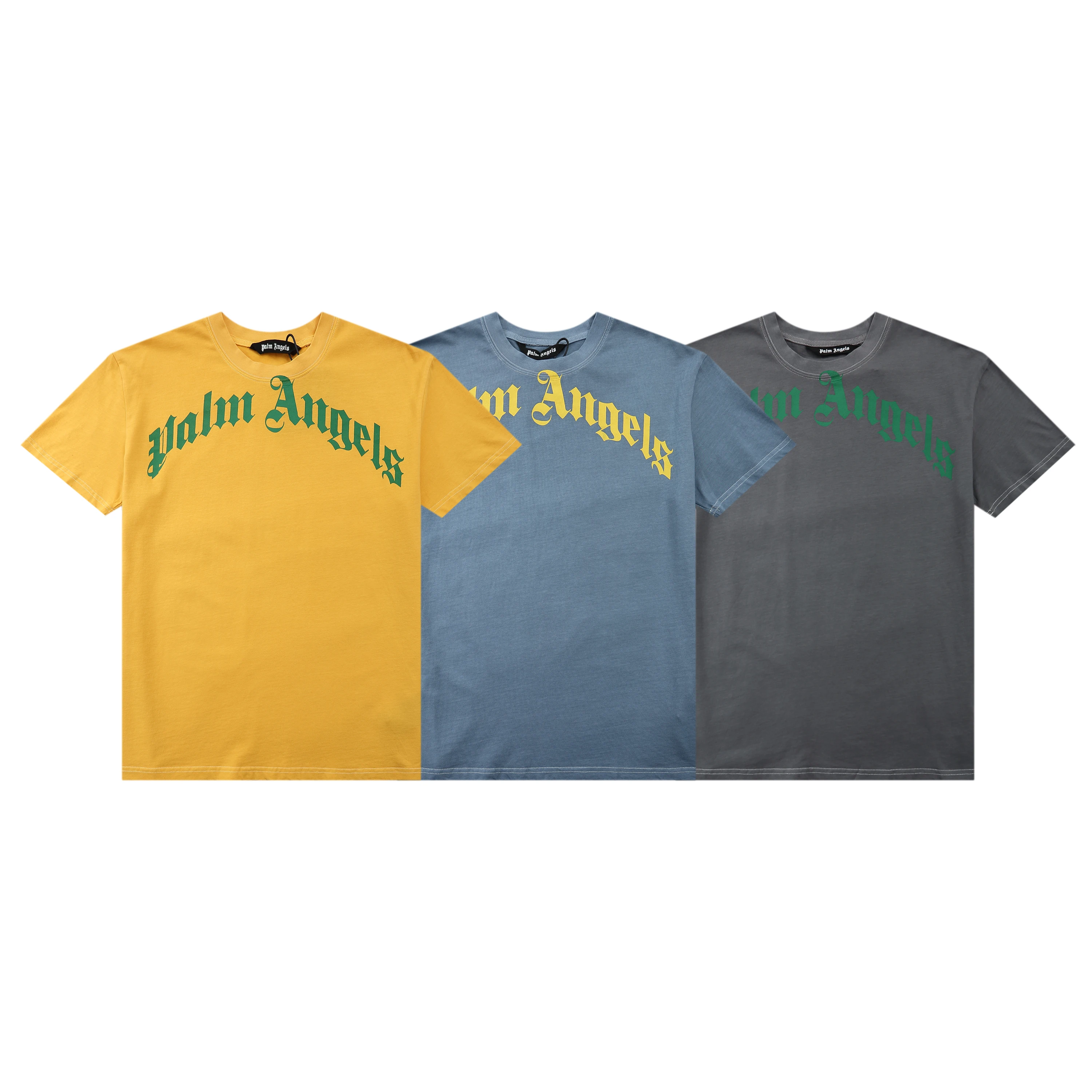 Harajuku Tops Authentic Palm Angels Letter logo Men /Women Lovers Couple Style Fashion Cotton Round Short Sleeve Classic T-Shirt
Harajuku Tops Authentic Palm Angels Letter logo Men /Women Lovers Couple Style Fashion Cotton Round Short Sleeve Classic T-Shirt