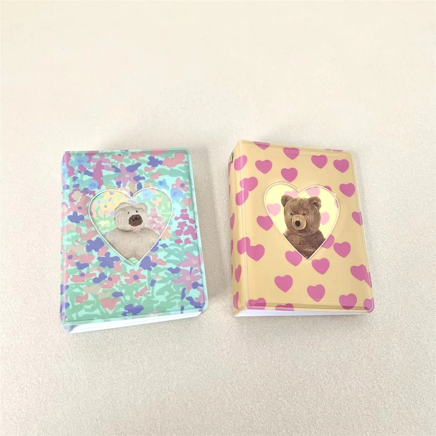 Cute Bear Love Heart 3 Inch Kpop Photocards Holder Idol Photo Case Storage Book Mini Album Stationery
Cute Bear Love Heart 3 Inch Kpop Photocards Holder Idol Photo Case Storage Book Mini Album Stationery